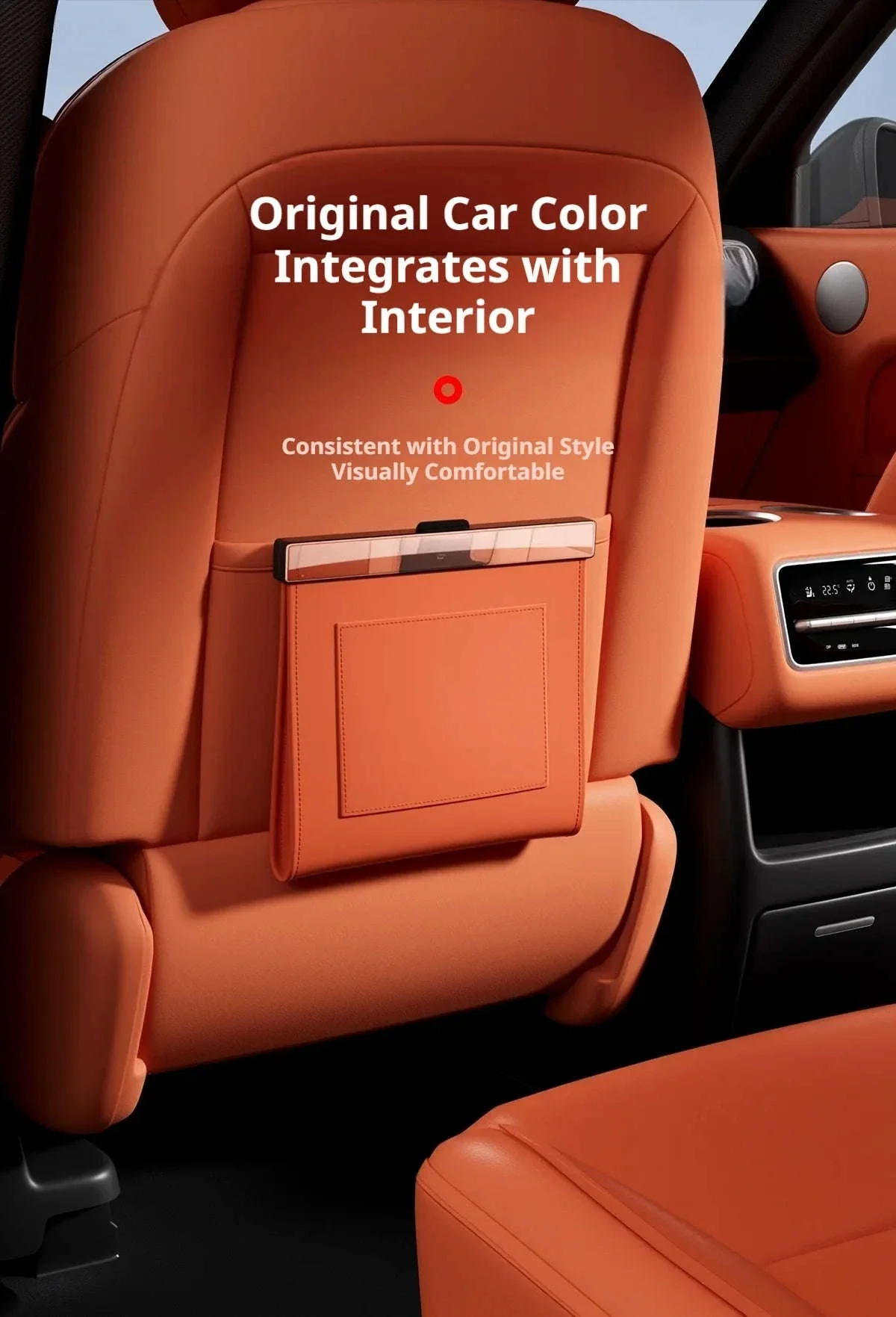 Car Seat Back Trash Can with Magnetic Lid - Image 15