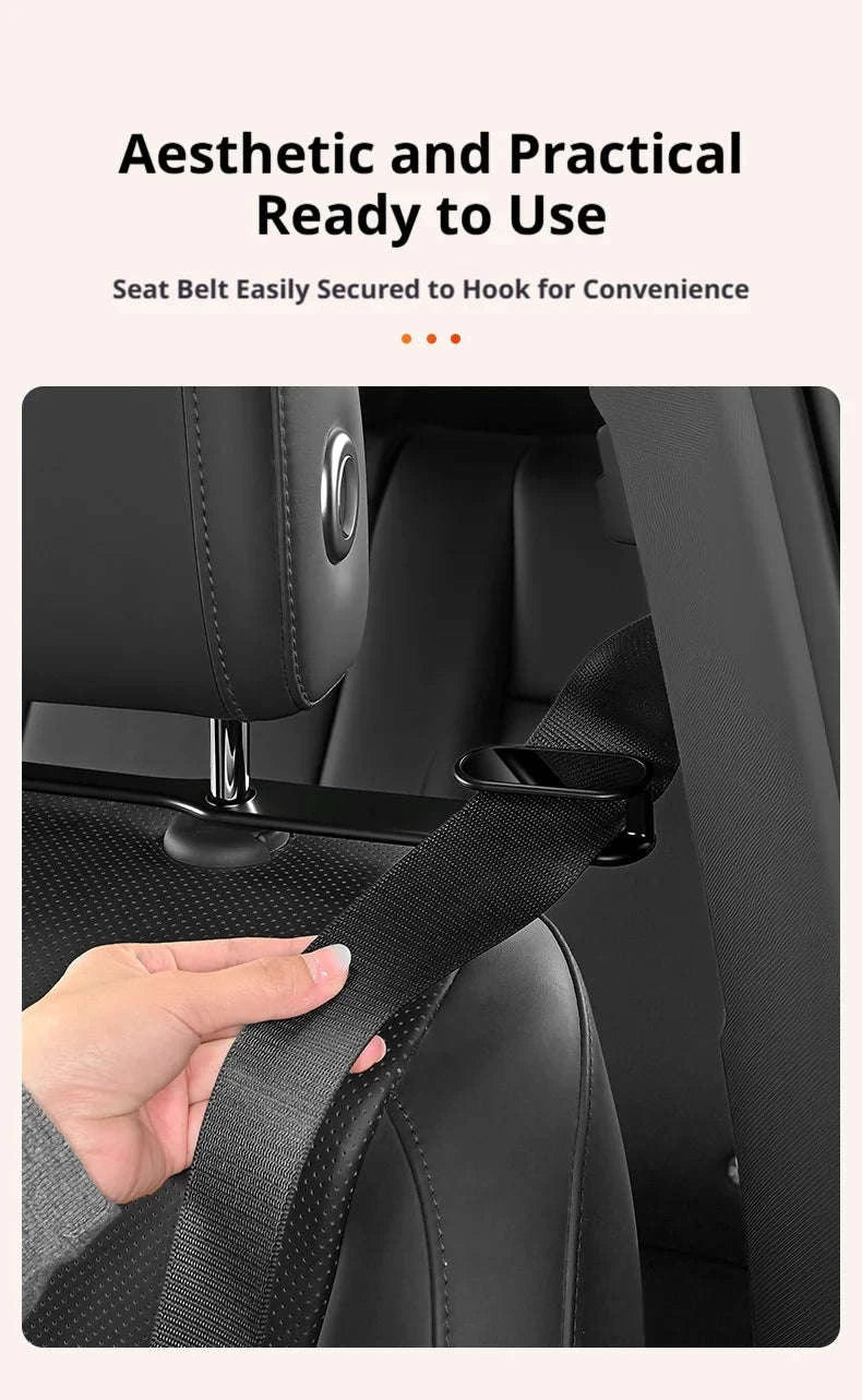 Car Seat Belt Holder Headrest Seat Belt Fastener - Image 14