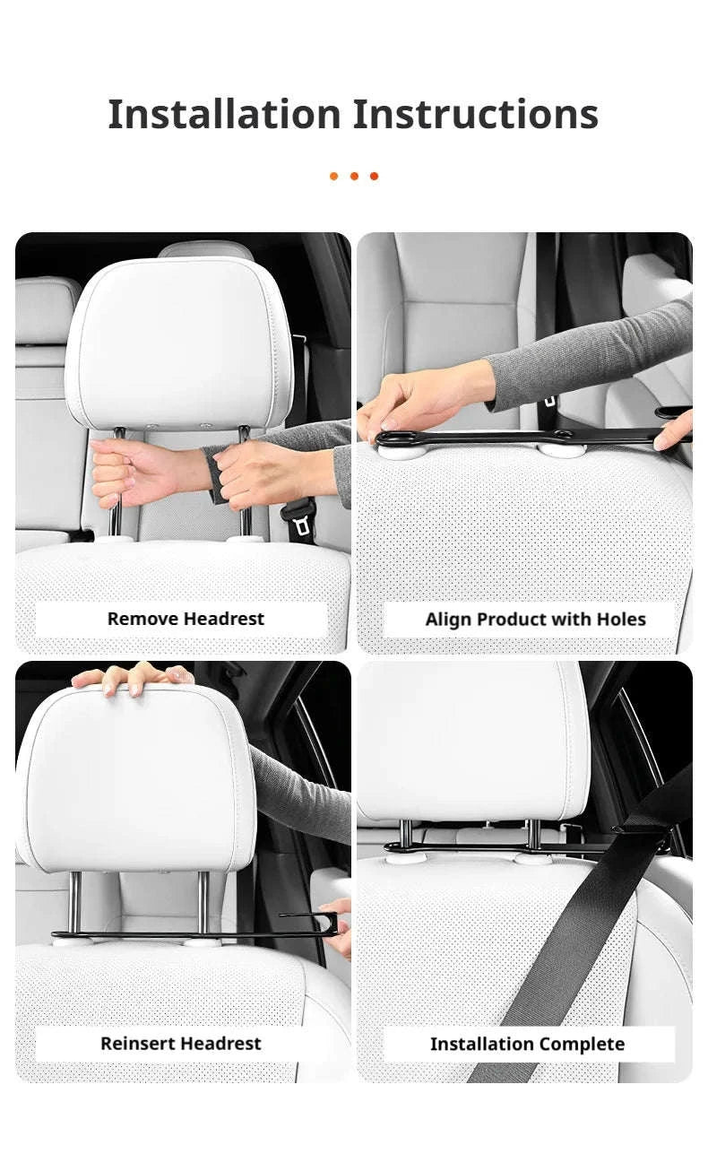 Car Seat Belt Holder Headrest Seat Belt Fastener - Image 17