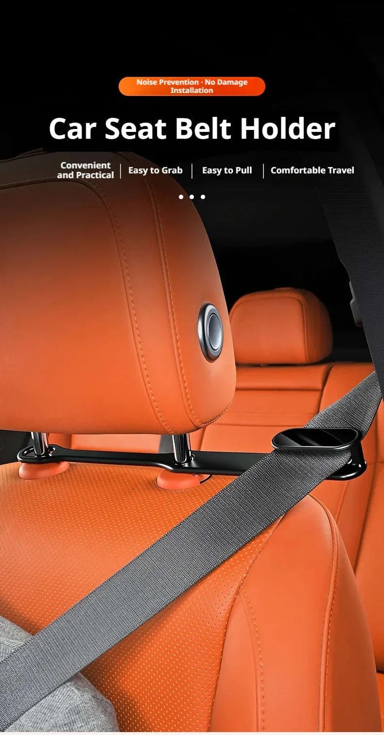 Car Seat Belt Holder Headrest Seat Belt Fastener - Image 7