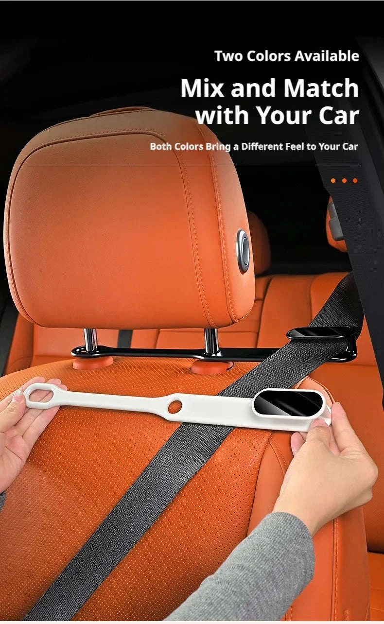 Car Seat Belt Holder Headrest Seat Belt Fastener - Image 9
