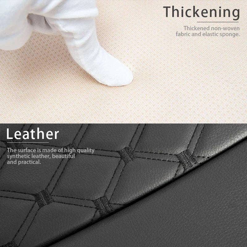 Car Seat Cover PU Leather Universal Fit - Image 3