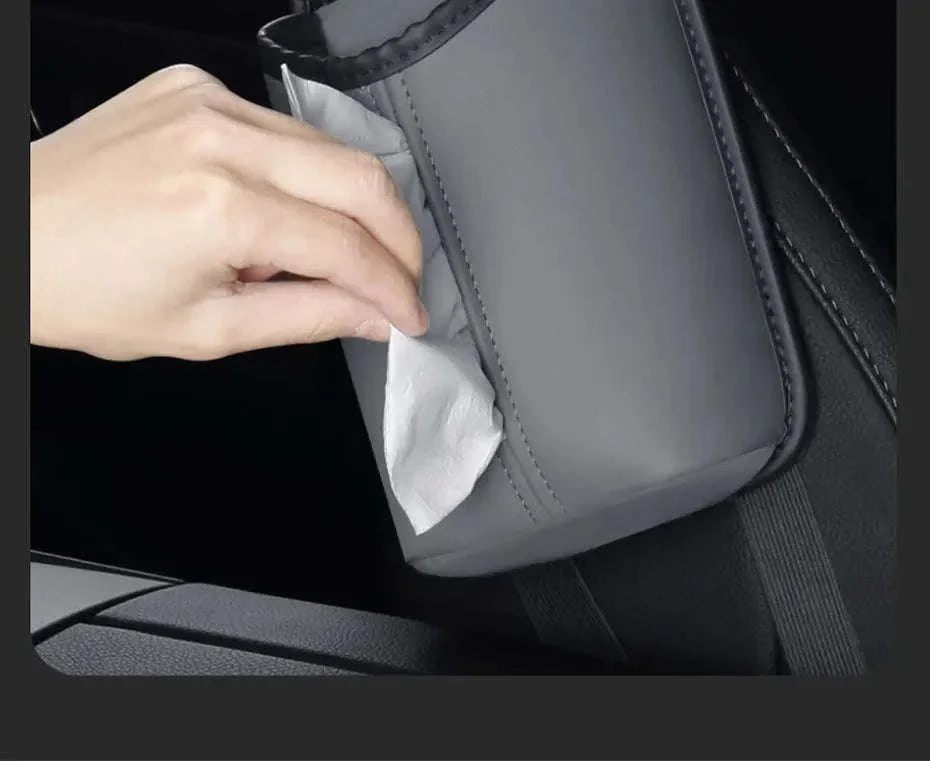 Car Seat Side Storage Bag with Tissue Holder - Image 12
