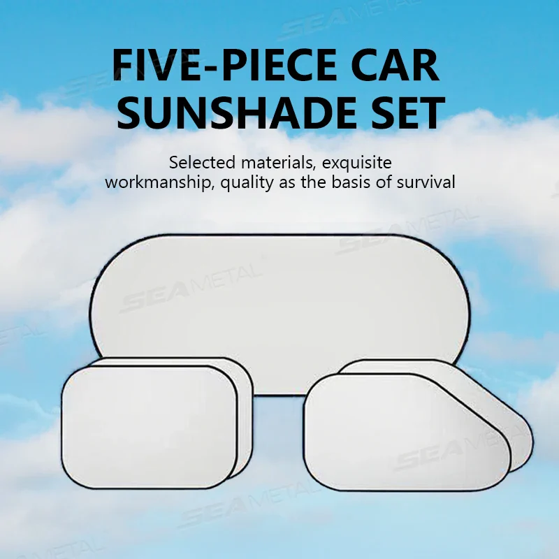 Car Side Window Sun Shade Polyester Sun Protection Cover - Image 4