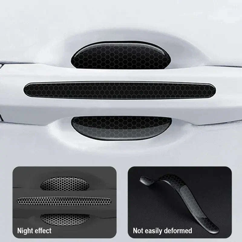 Car Door Handle Protective Film with Reflective Trim - Image 5
