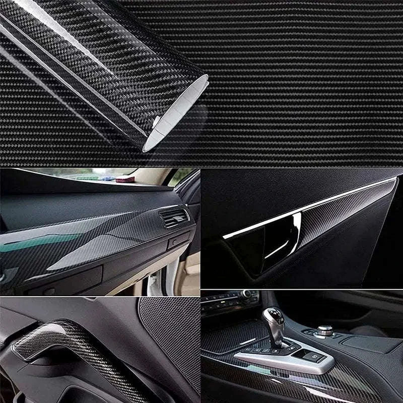 Carbon Fiber Vinyl Wrap Roll Self Adhesive Film - Image 5