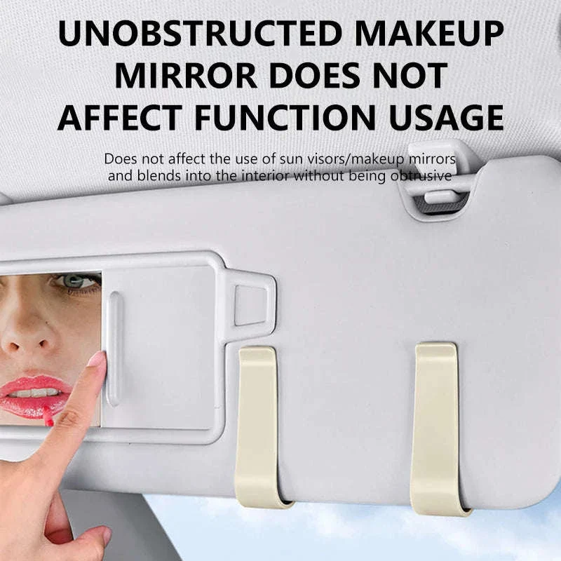 Car Sun Visor Glasses Case Anti-Scratch Sunglasses Storage Box - Image 5