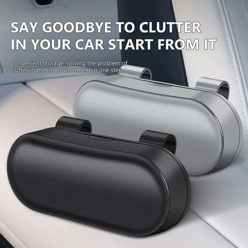 Car Sun Visor Glasses Case Anti-Scratch Sunglasses Storage Box - Image 6