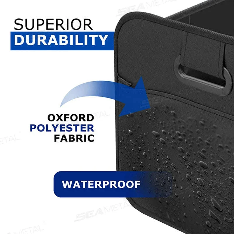 Car Trunk Organizer 63L Large-Capacity Foldable Storage Box - Image 3