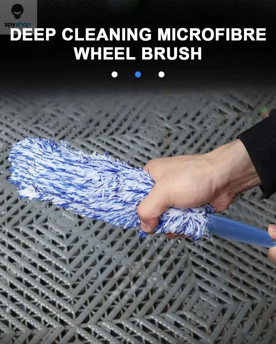 Car Wheel Hub Brush for Deep Cleaning Tight Wheel Spaces - Image 9