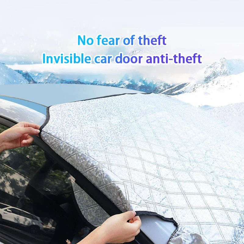 Car Windshield Snow Cover Waterproof Sun Shade - Image 5
