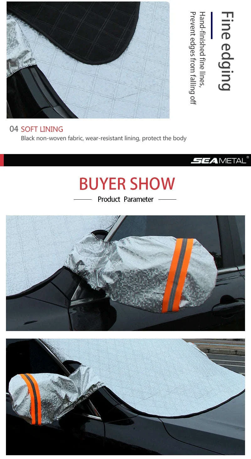 Car Windshield Snow Cover - Image 14