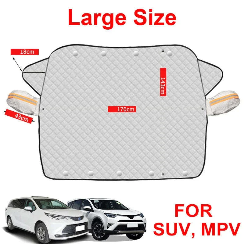 Car Windshield Snow Cover - Image 23