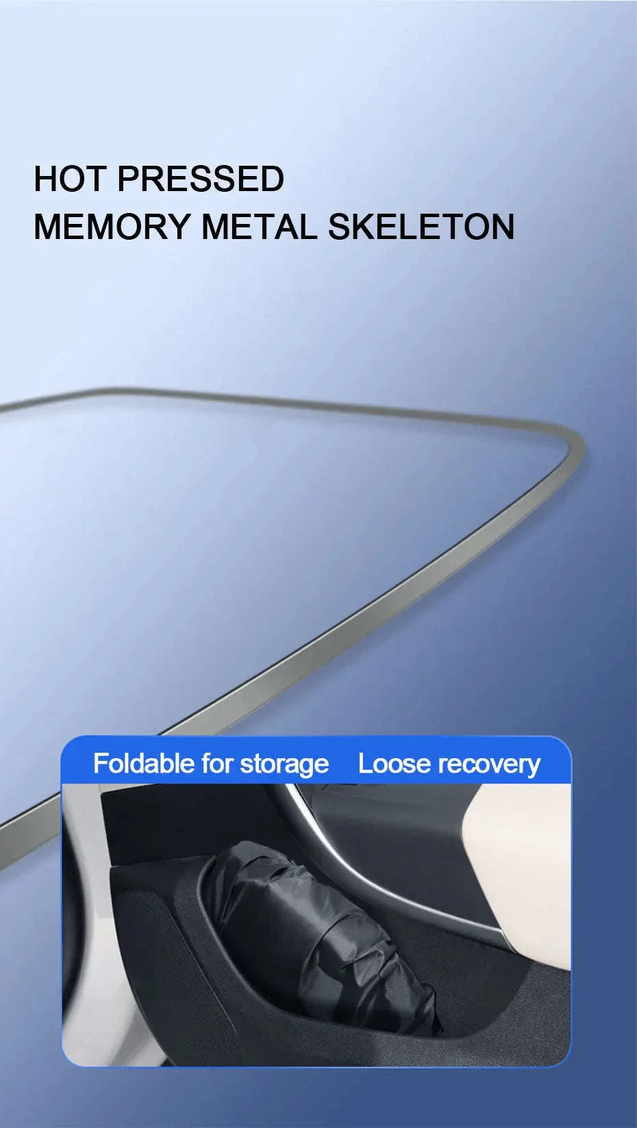 Car Windshield Sun Shade Foldable Front Window Sun Protection Cover - Image 15