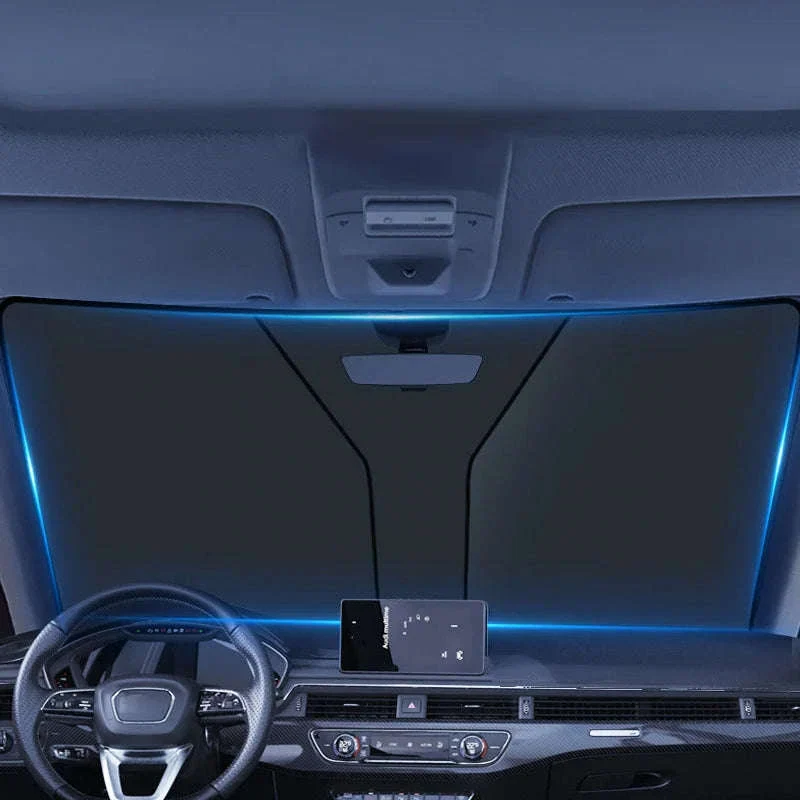 Car Windshield Sun Shade Foldable Front Window Sun Protection Cover - Image 2