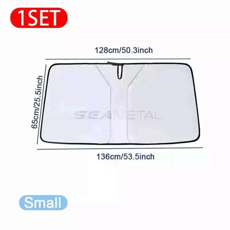 Car Windshield Sun Shade Foldable Front Window Sun Protection Cover - Image 24