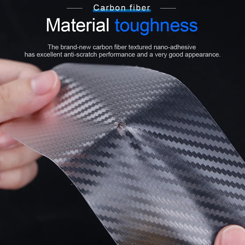 Transparent Carbon Fiber Car Sticker Protector - Image 4