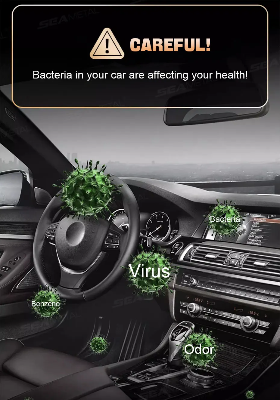Eco-Friendly Solar Car Air Freshener with Automatic Rotation - Image 8