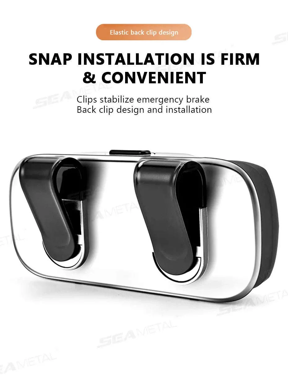 Extra-Large Car Glasses Case for Sun Visor - Image 16