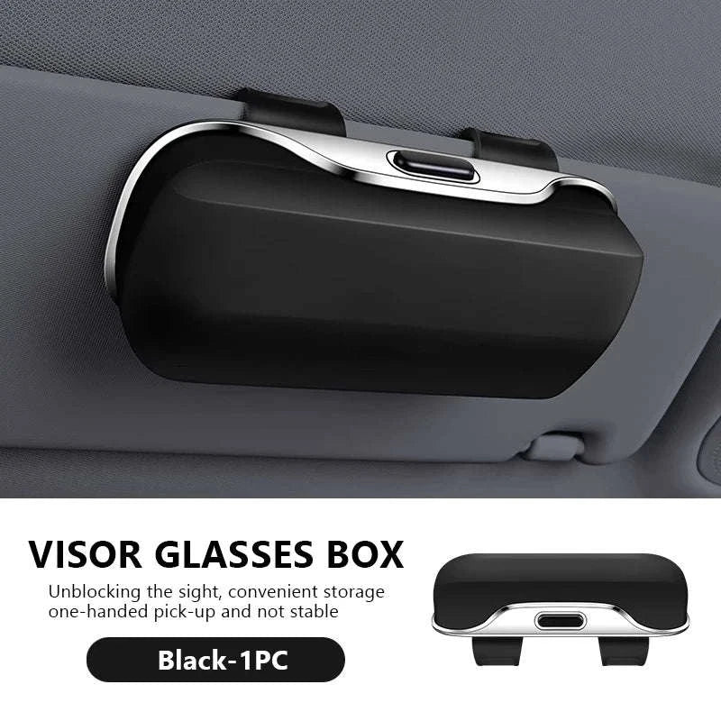 Extra-Large Car Glasses Case for Sun Visor - Image 17