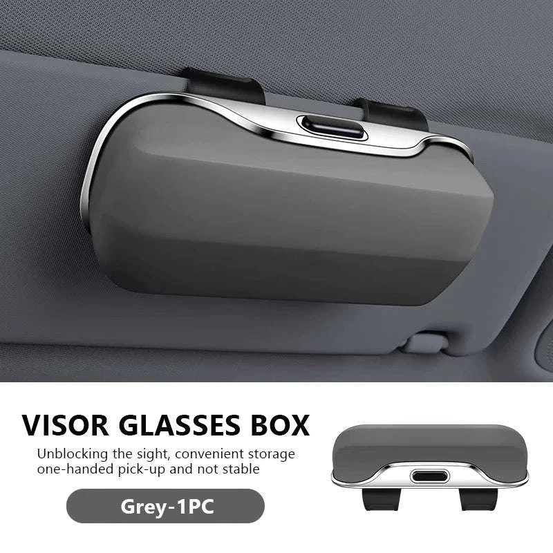 Extra-Large Car Glasses Case for Sun Visor - Image 18