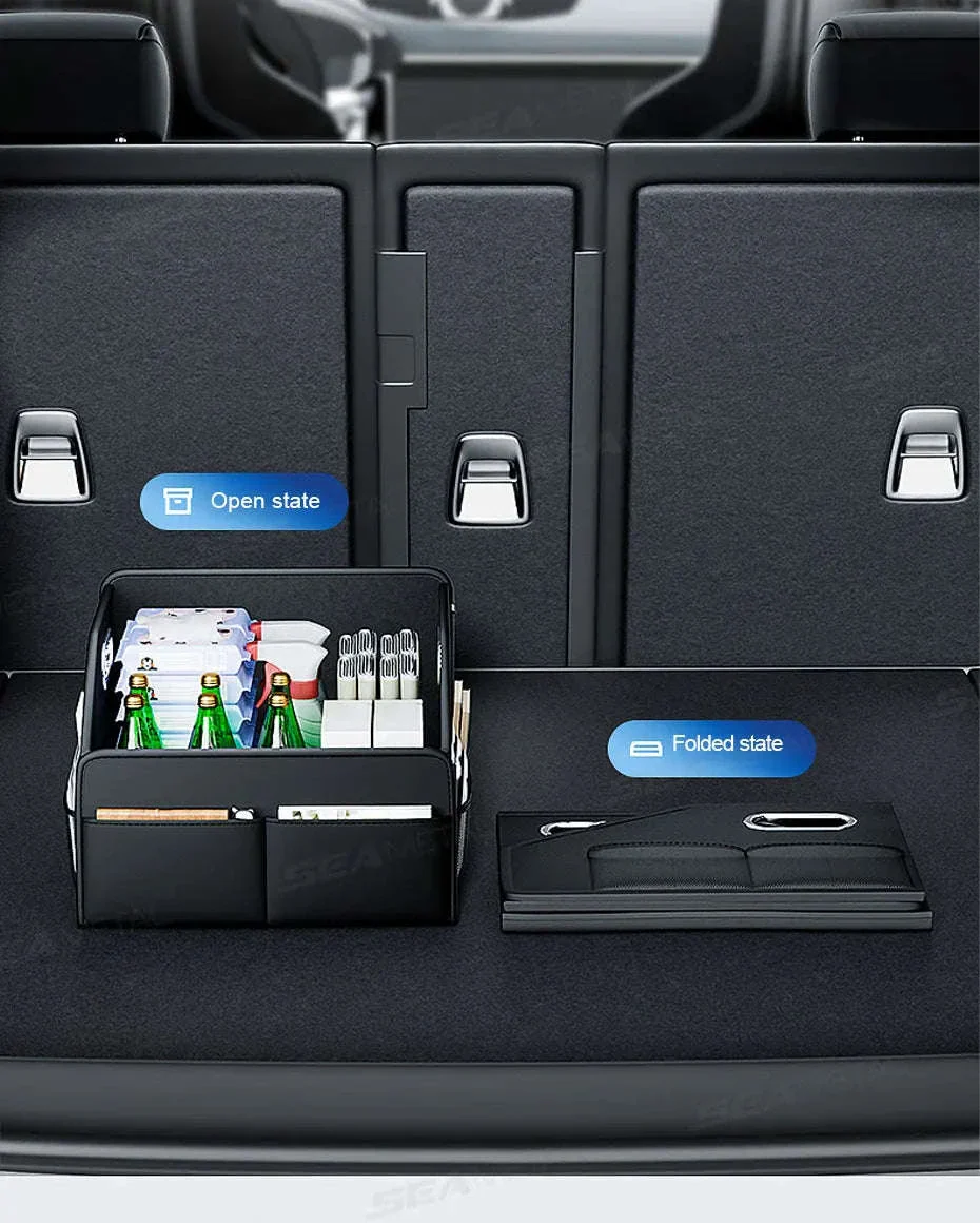 Foldable Car Trunk Organizer with 6 Pockets, 22.5L - Image 18