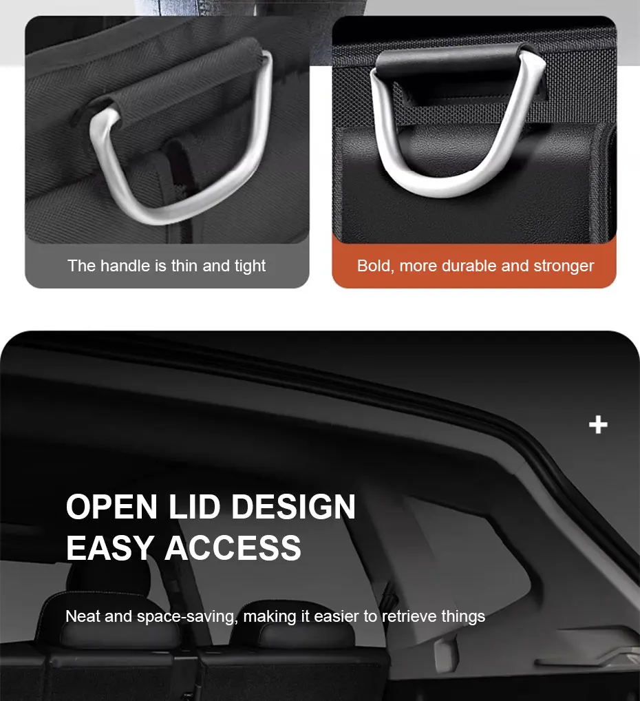 Foldable Waterproof Trunk Storage Box 110L Large Capacity Car Organizer - Image 15