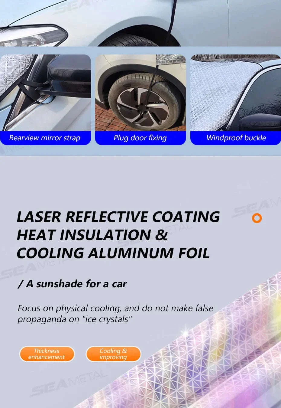 Full-Coverage Car Windshield Sun Shade Cover - Image 10