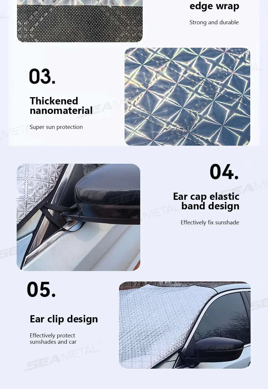 Full-Coverage Car Windshield Sun Shade Cover - Image 18