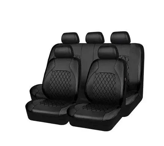 Full Surround Car Seat Cover Breathable Leatherette Seat Protector - Image 26