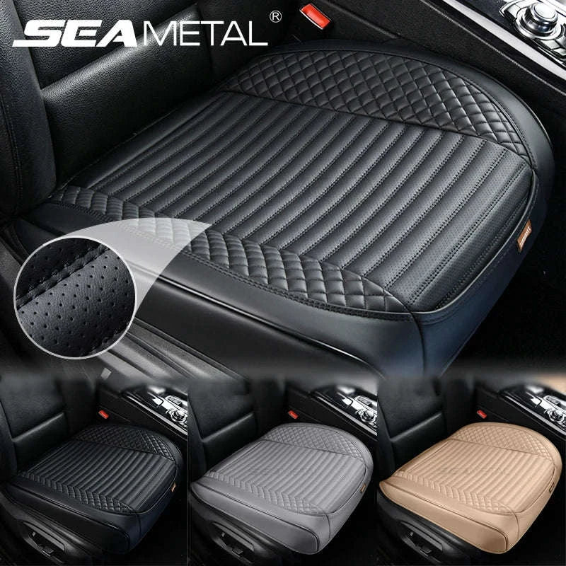 Full-Wrapped Breathable PU Car Front Seat Cover