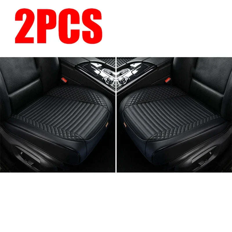 Full-Wrapped Breathable PU Car Front Seat Cover - Image 21