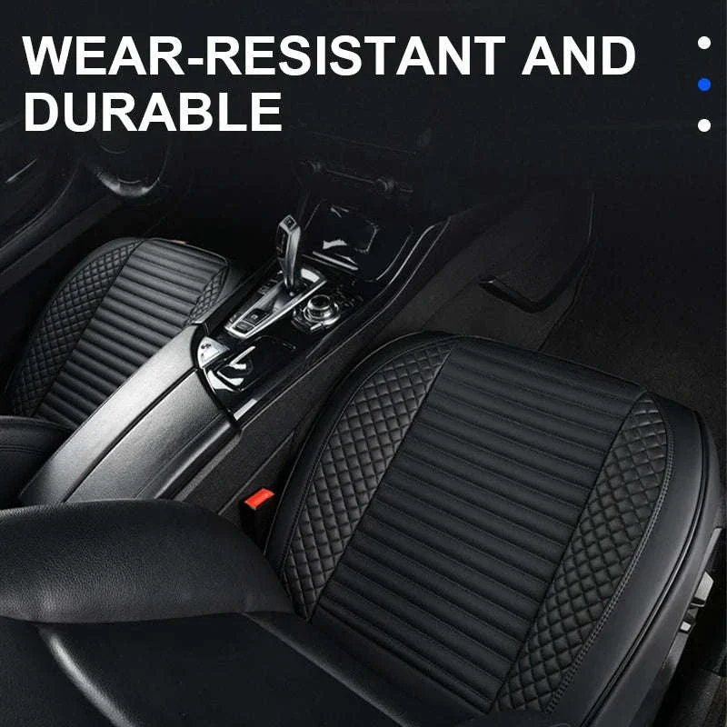 Full-Wrapped Breathable PU Car Front Seat Cover - Image 4