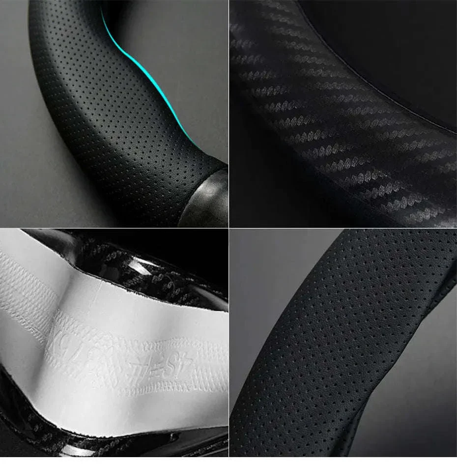 Heavy Duty Full-Wrapped Steering Wheel Cover 38cm Universal - Image 14