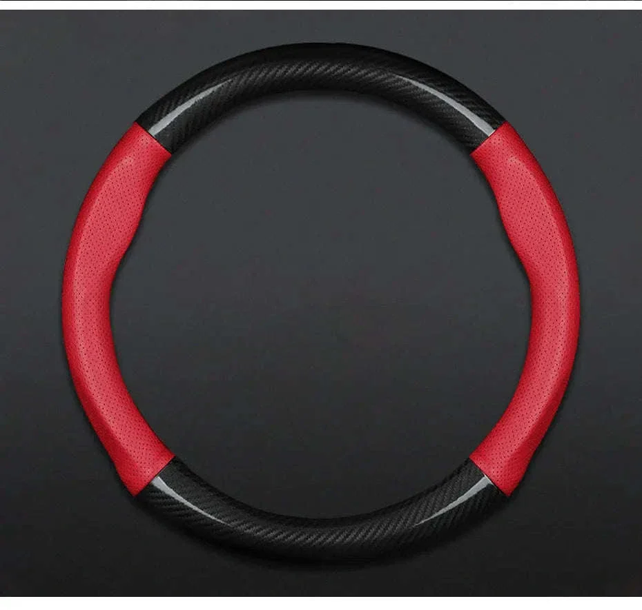 Heavy Duty Full-Wrapped Steering Wheel Cover 38cm Universal - Image 17