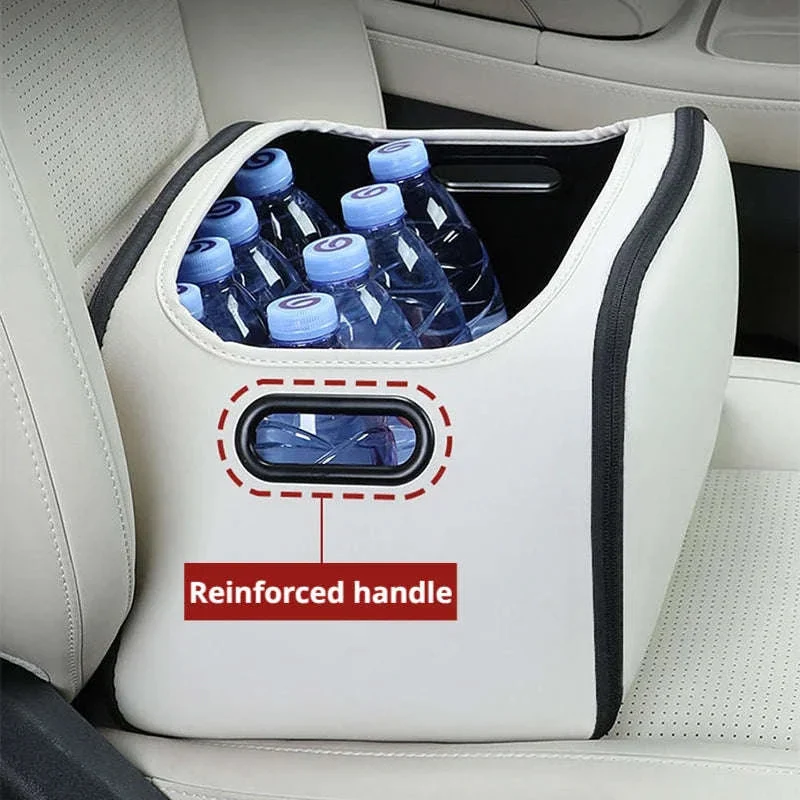 Large Capacity Car Seat Organizer with Side Opening and Mesh Pockets - Image 2