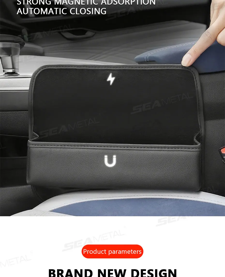 Large-Capacity Car Seat Gap Organizer - Image 14