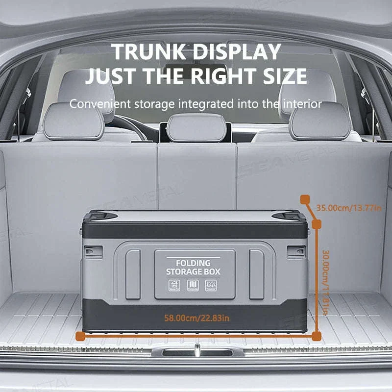 Large-Capacity Foldable Trunk Storage Box 61L - Image 6