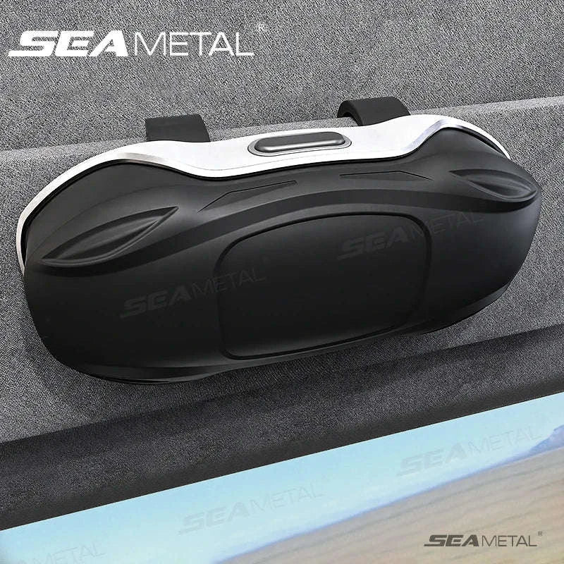 Large Car Glasses Holder Clip on Sun Visor Anti Scratch Flocking Layer
