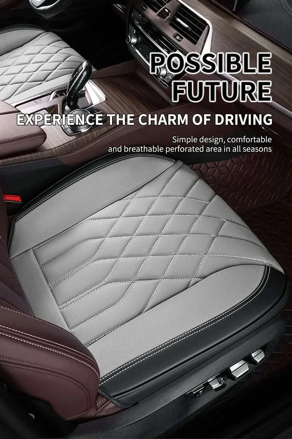 Luxury Full-Wrapped Car Seat Cover - Image 7