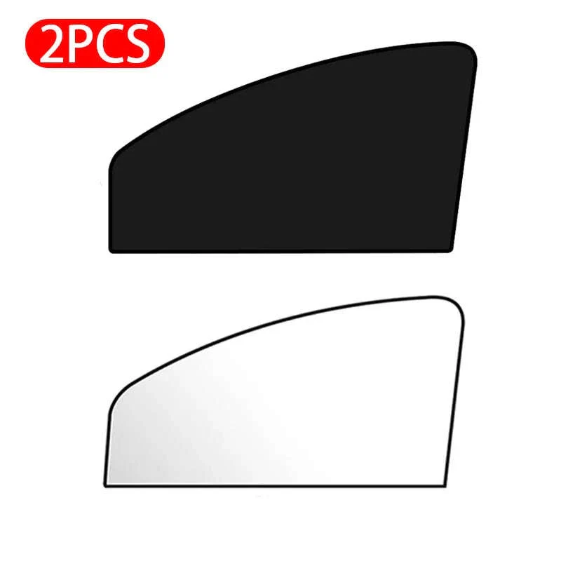 Magnetic Car Side Window Curtain 2Pcs Privacy Sun Shade - Image 21