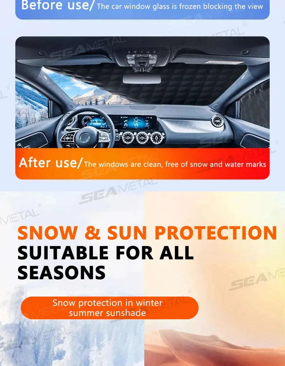 Magnetic Car Windshield Snow Cover - Image 14