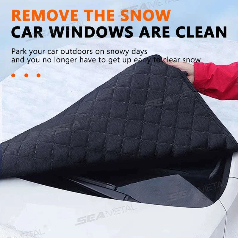Magnetic Car Windshield Snow Cover - Image 3