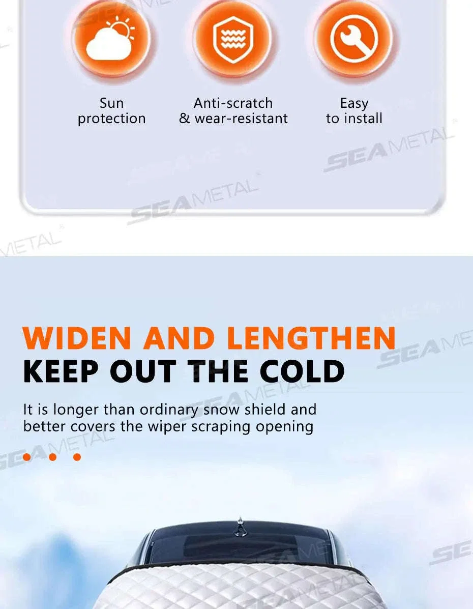 Magnetic Car Windshield Snow Cover - Image 9