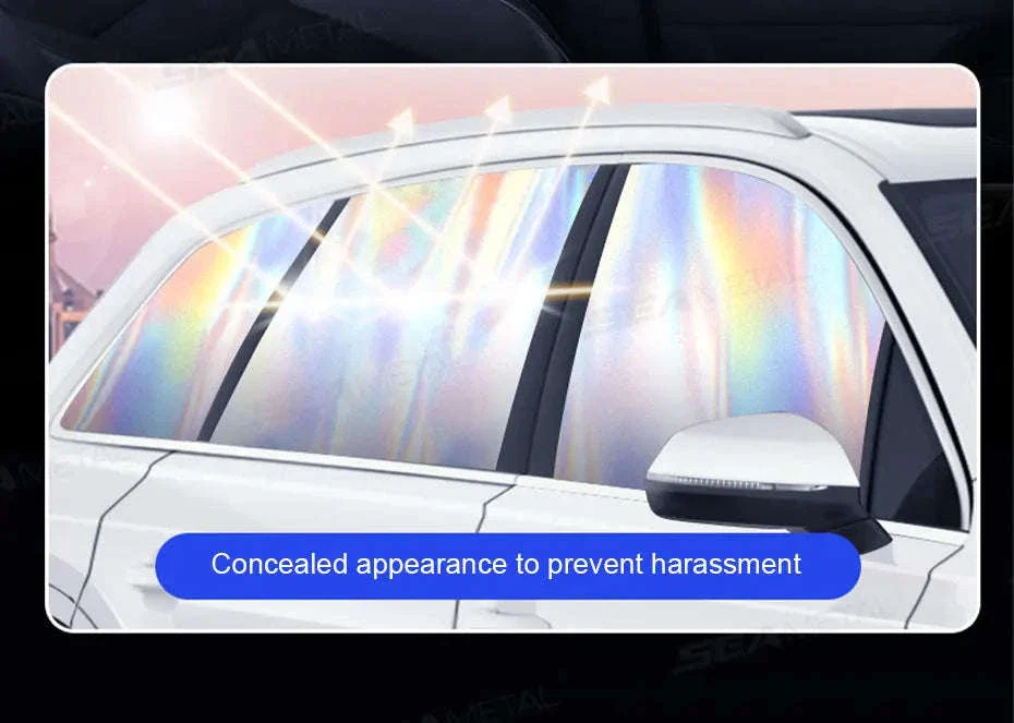 Magnetic Car Window Sun Shade Privacy Curtain - Image 18