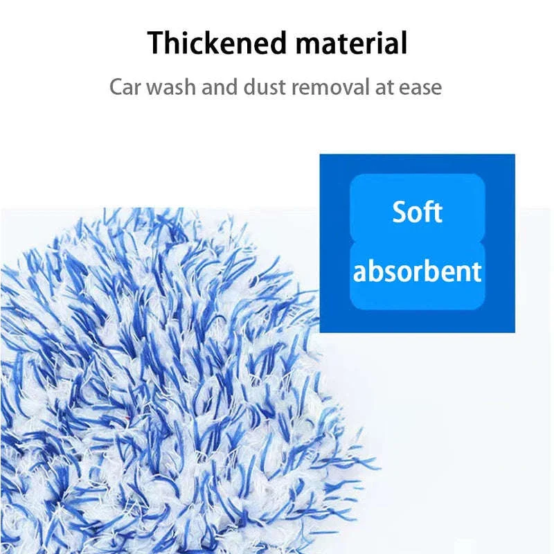 Ultra-Soft Microfiber Car Wash Glove for Scratch-Free Cleaning - Image 4