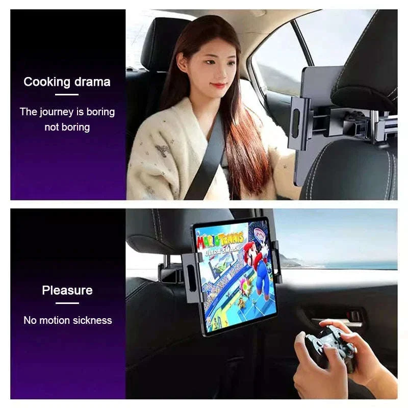 Car Rear Seat Telescopic Tablet Holder for 4-12.9 Inch Devices - Image 4