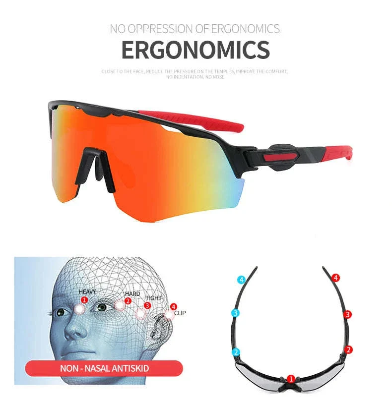 Photochromic Polarized Driving Sunglasses Anti-Glare UV Protection - Image 8