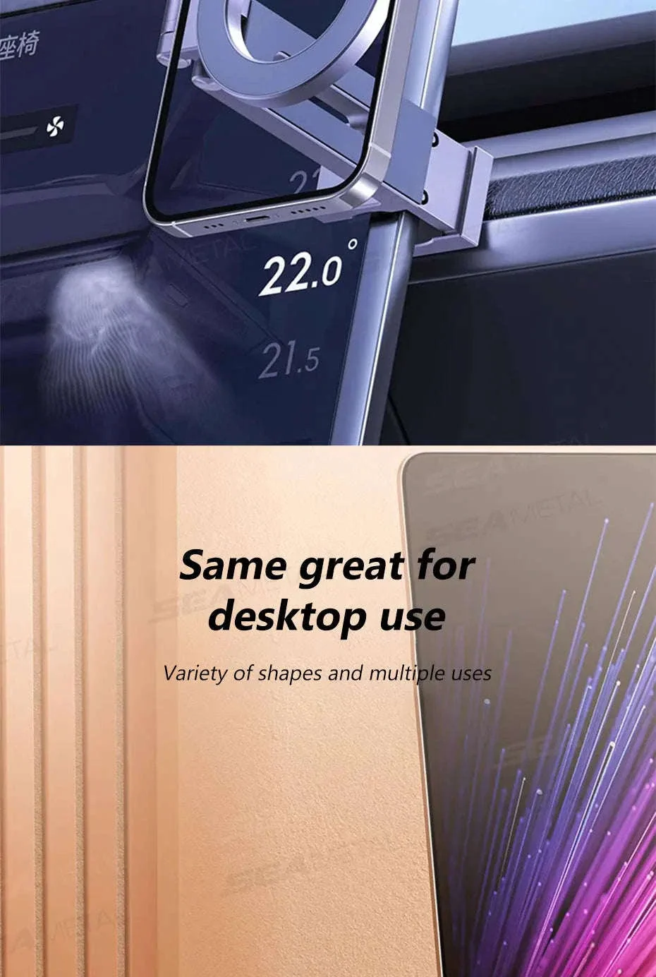 Portable Magnetic Phone Mount with 360° Rotation - Image 15