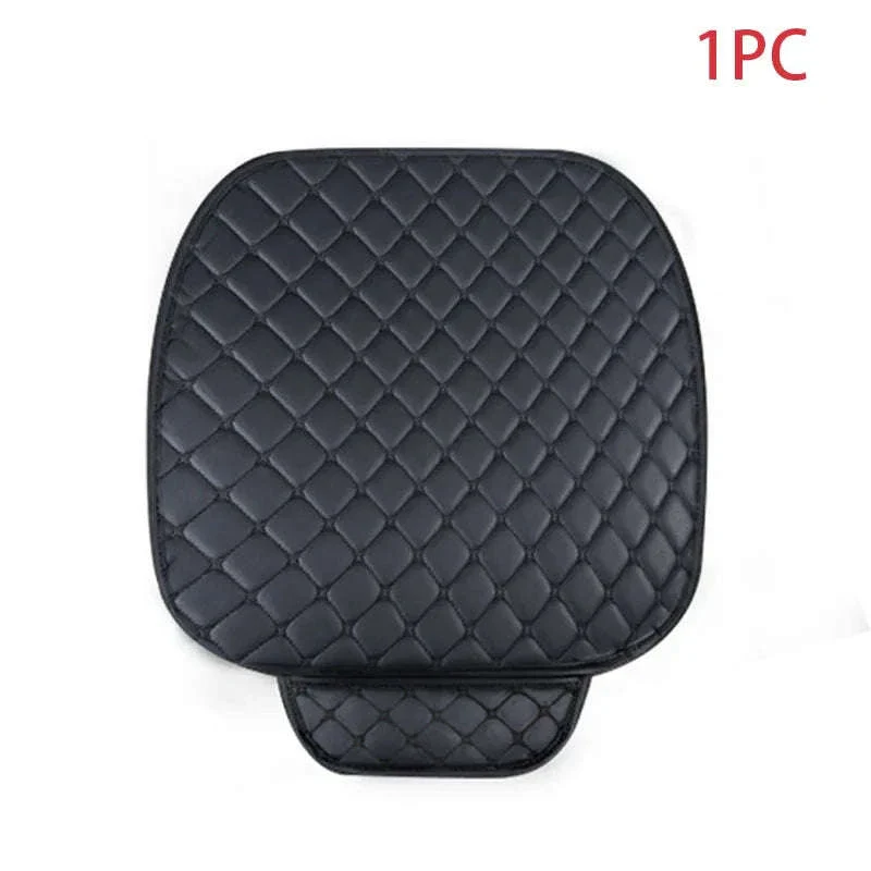 PU Leather Car Seat Cover with Storage Pocket - Image 9